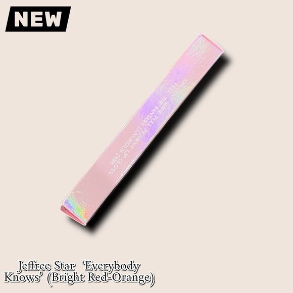 NEW NWT Jeffree Star Cosmetics – Supreme Gloss in ‘Everybody Knows’ (Bright Red- - Picture 12 of 12